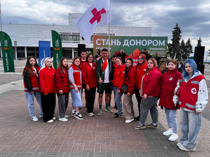 «Огонь жизни» добрался до Ульяновска!